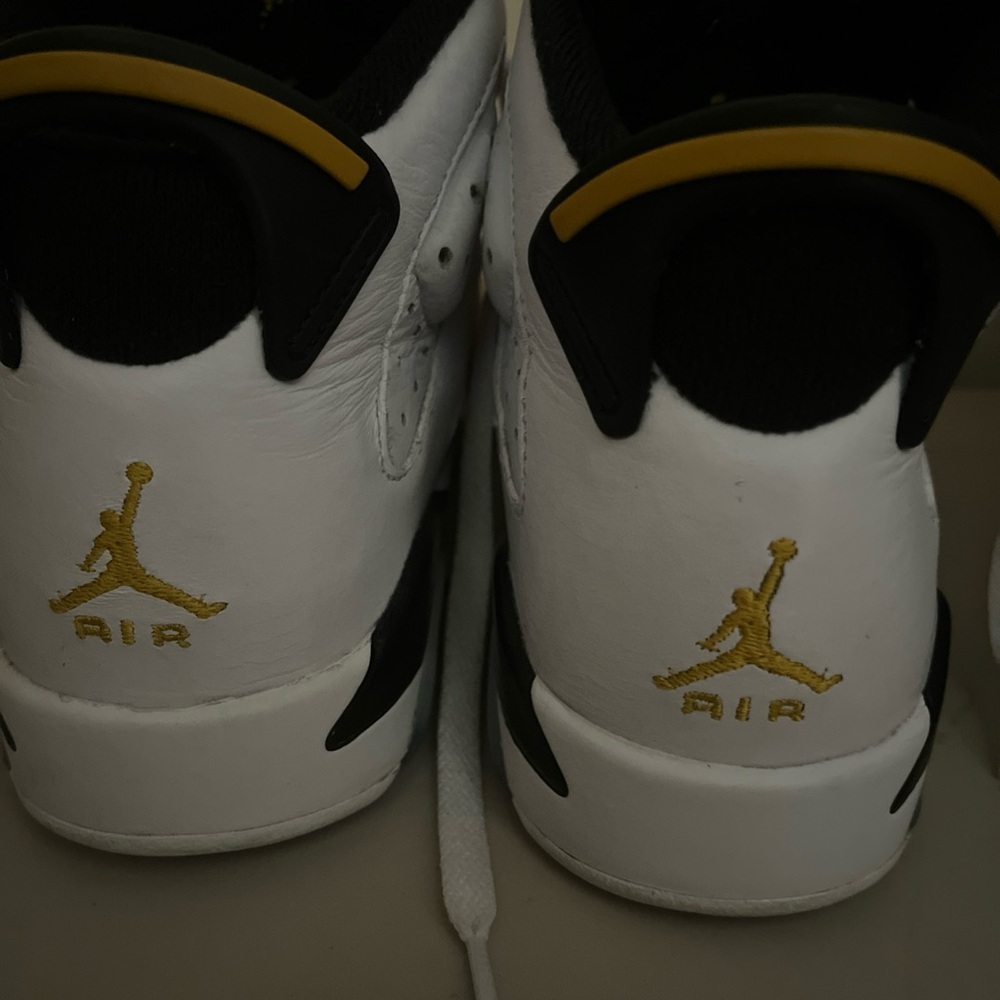 Air Jordan 6 White and Yellow